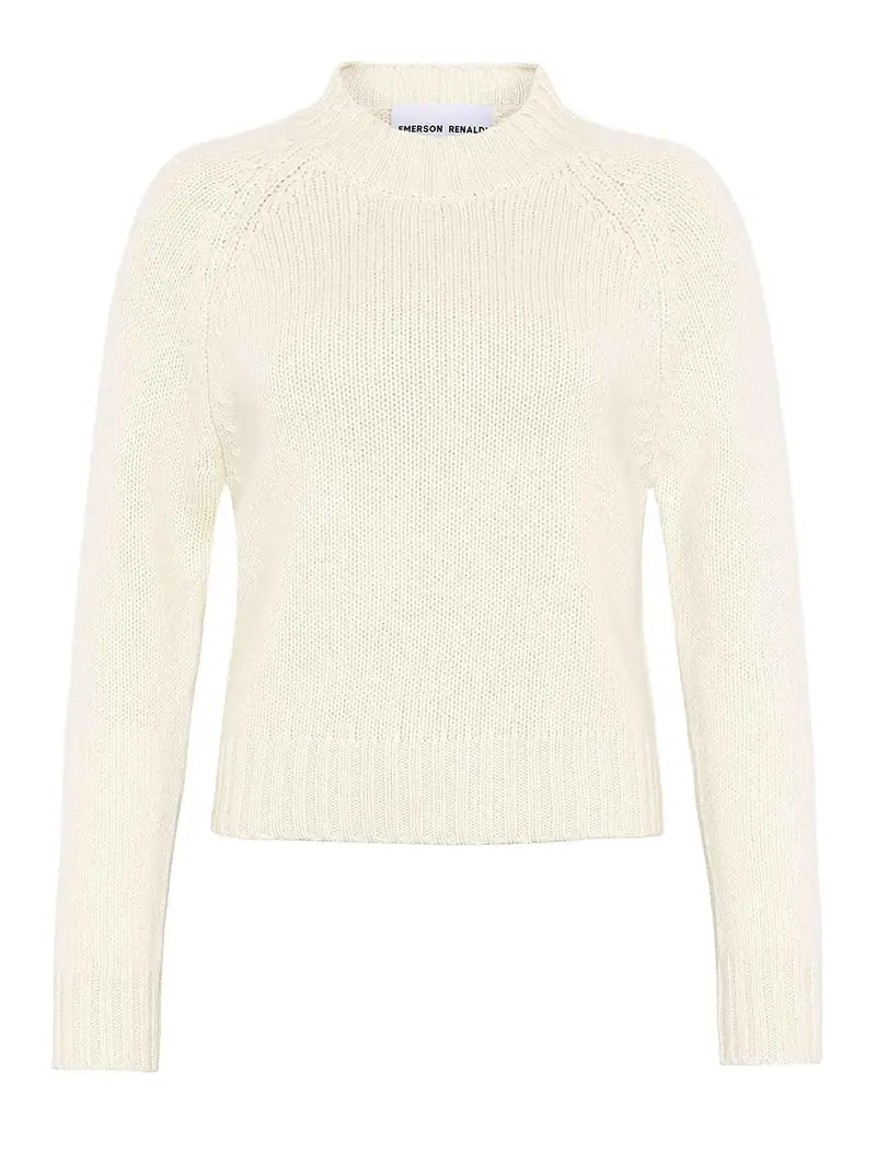 Maglione girocollo Bianco