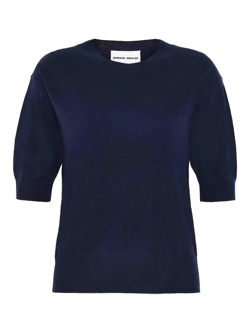 Maglione girocollo Blu scuro