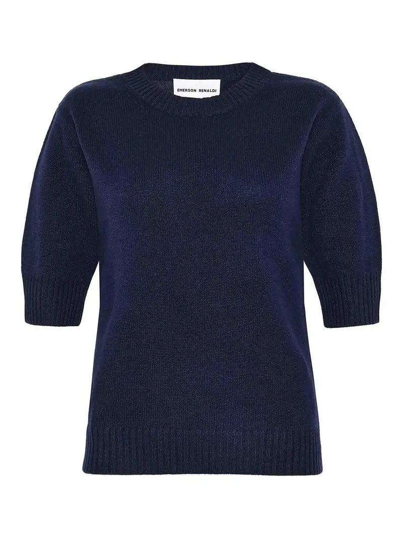 Maglione girocollo Blu scuro