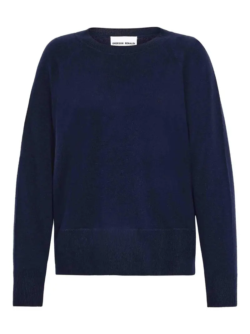 Maglione girocollo Blu scuro