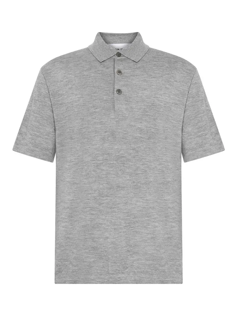 Polone a maniche corte Grigio