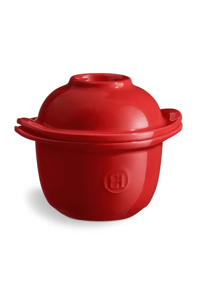 pentola per cuocere e servire le uova Egg Nest Rosso