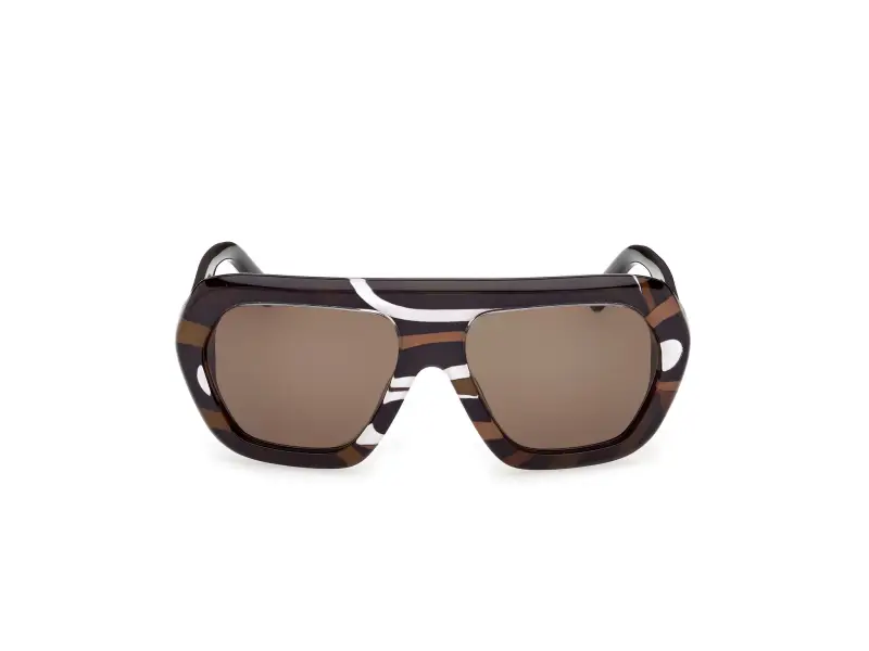 EMILIO PUCCI Occhiali da sole Donna Marrone 4302500 miniatura 2