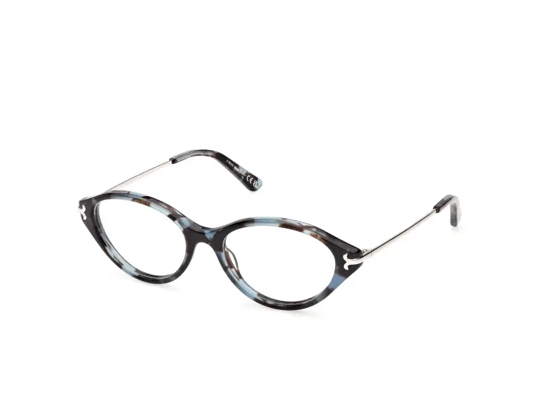 Donna Emilio Pucci EP5278 055 Montature da vista Acetato Havana Rotonda Normale