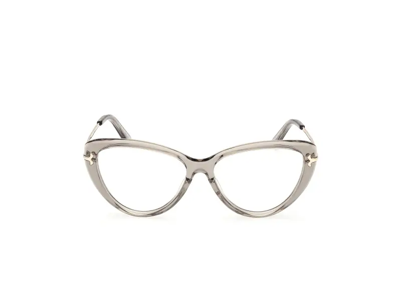 Donna Emilio Pucci EP5279 020 Montature da vista Acetato Grigio Farfalla Normale miniatura 2