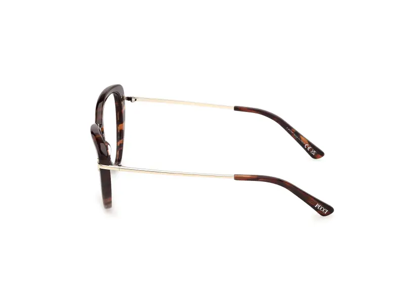 Donna Emilio Pucci EP5279 056 Montature da vista Acetato Havana Farfalla Normale miniatura 3