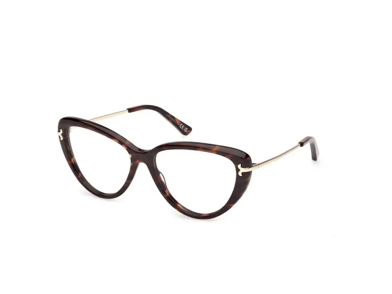 Donna Emilio Pucci EP5279 056 Montature da vista Acetato Havana Farfalla Normale