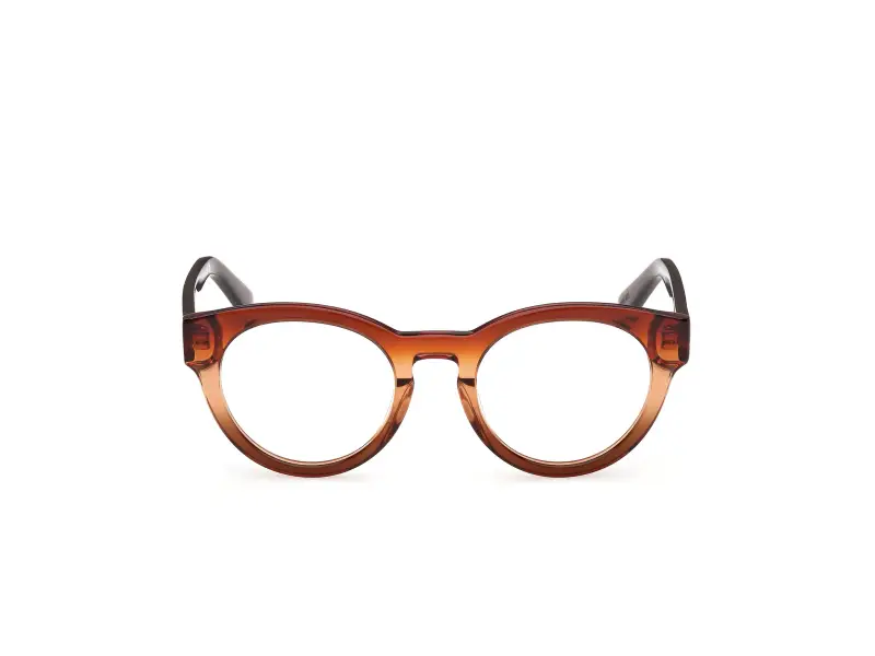 Donna Emilio Pucci EP5282 050 Montature da vista Acetato Marrone Rotonda Normale miniatura 2