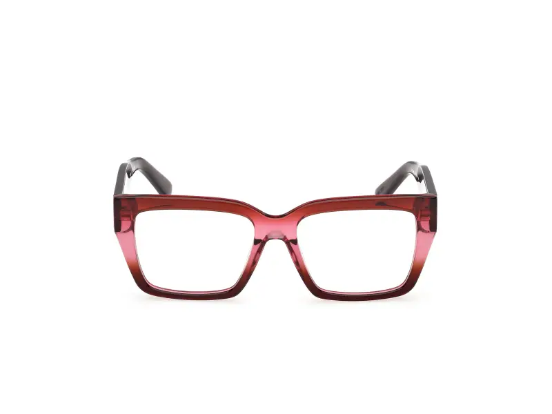 Donna Emilio Pucci EP5284 050 Montature da vista Acetato Bordeaux Squadrata Normale miniatura 2