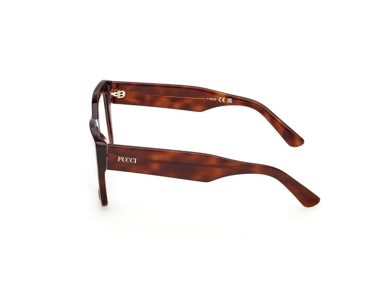 Donna Emilio Pucci EP5284 053 Montature da vista Acetato Havana Squadrata Normale miniatura 3