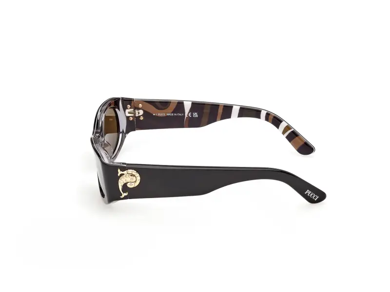 EMILIO PUCCI Occhiali da sole Donna Nero 3773538 miniatura 3