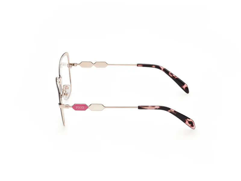 Emilio Pucci Donna EP5186 005 Montature da vista Metallo Nero Farfalla Normale miniatura 2