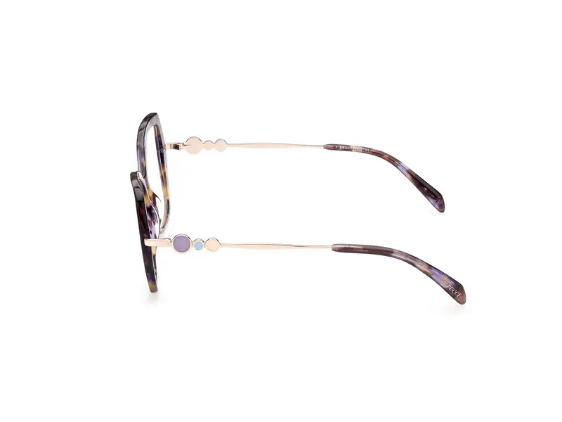 Emilio Pucci Donna EP5191 055 Montature da vista Acetato Havana Farfalla Normale miniatura 2