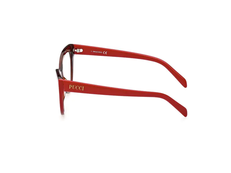 Emilio Pucci Donna EP5215 056 Montature da vista Acetato Havana Cat Eye Normale miniatura 2