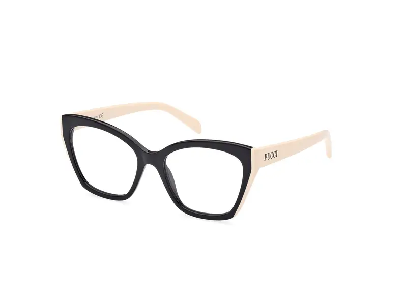 Emilio Pucci Donna EP5216 004 Montature da vista Acetato Nero  Farfalla Normale