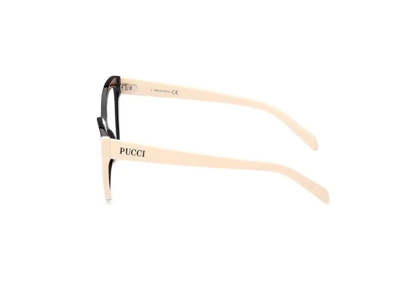 Emilio Pucci Donna EP5216 004 Montature da vista Acetato Nero Farfalla Normale miniatura 2