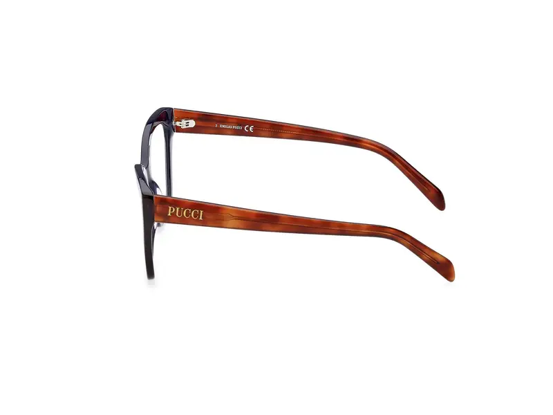 Emilio Pucci Donna EP5216 092 Montature da vista Acetato Blu Farfalla Normale miniatura 2