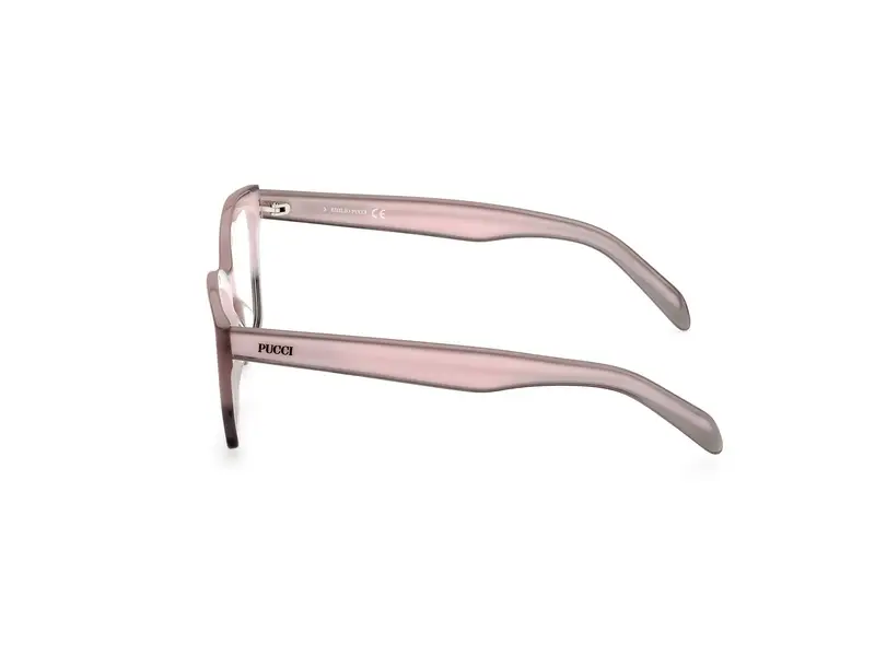Emilio Pucci Donna EP5218 074 Montature da vista Acetato Rosa Geometrica Normale miniatura 2
