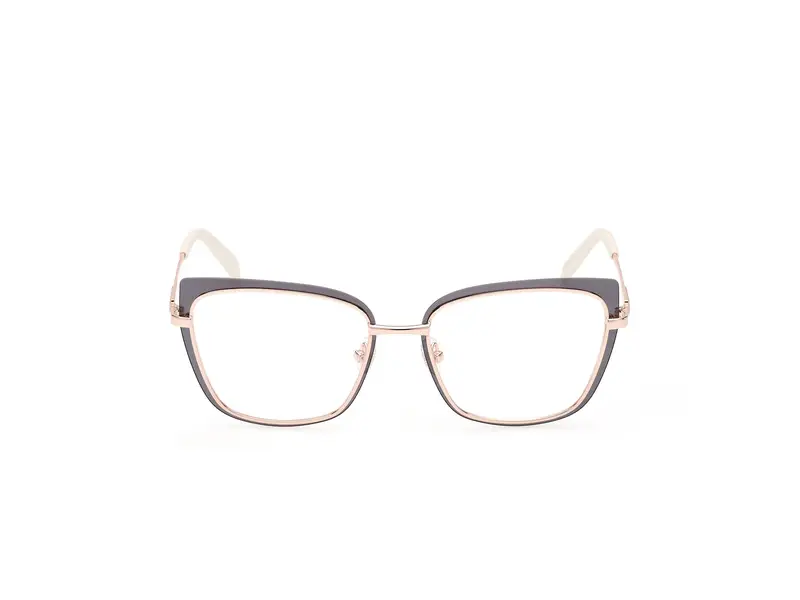 Emilio Pucci Donna EP5219 020 Montature da vista Metallo Grigio Squadrata Normale miniatura 3