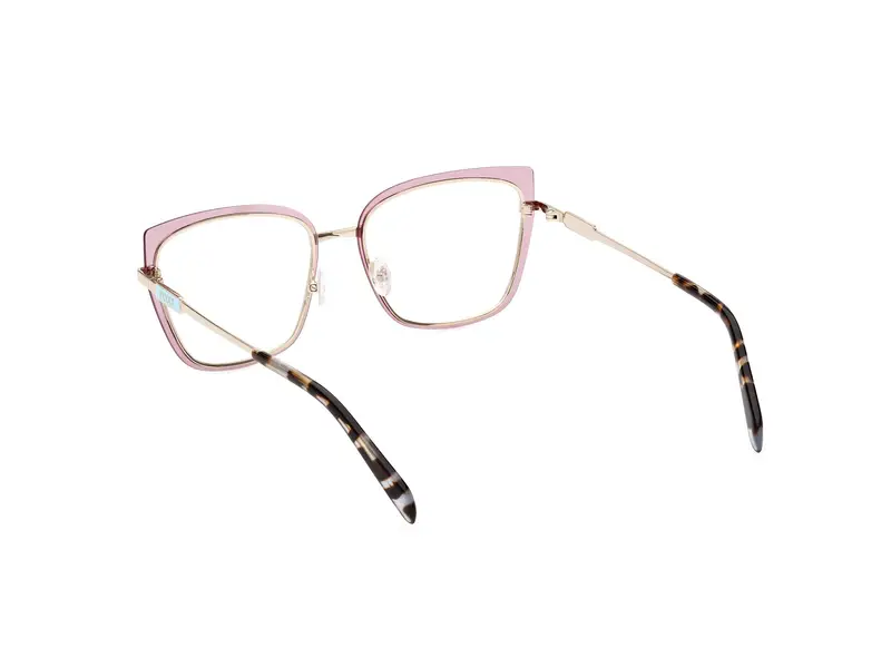 Emilio Pucci Donna EP5219 074 Montature da vista Metallo Rosa Squadrata Normale miniatura 3