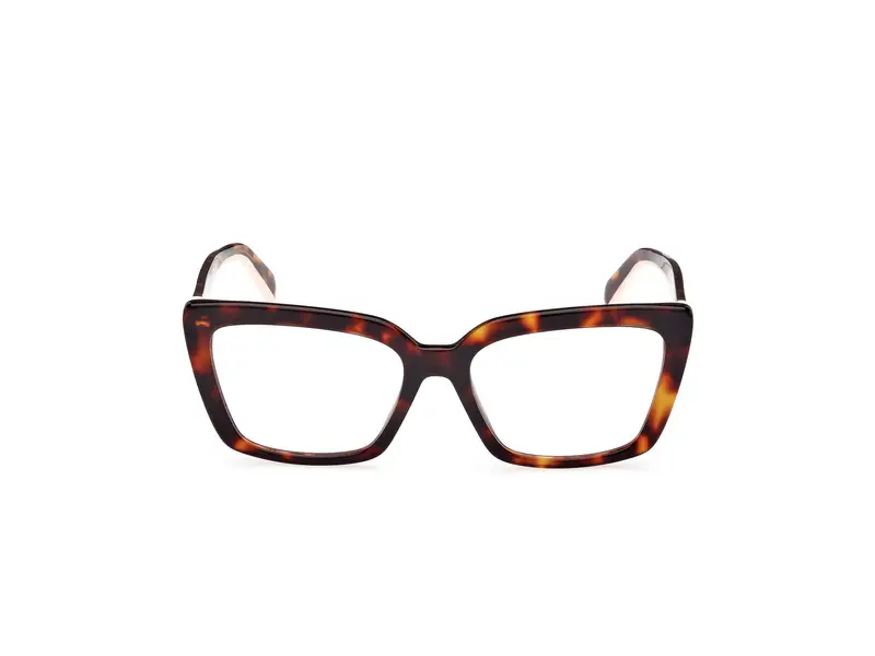 Emilio Pucci Donna EP5224 054 Montature da vista Acetato Havana Squadrata Normale miniatura 2