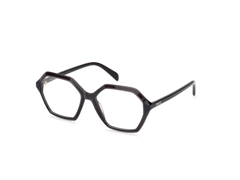 Emilio Pucci Donna EP5237 001 Montature da vista Acetato Nero  Geometrica Normale