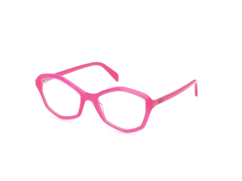 Emilio Pucci Donna EP5238 075 Montature da vista Acetato Fucsia  Geometrica Normale