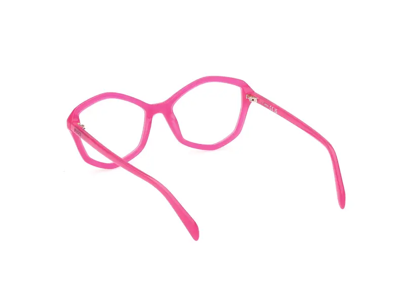Emilio Pucci Donna EP5238 075 Montature da vista Acetato Fucsia Geometrica Normale miniatura 3