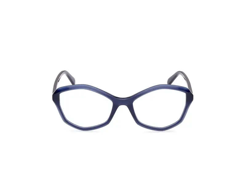 Emilio Pucci Donna EP5238 090 Montature da vista Acetato Blu Geometrica Normale miniatura 2