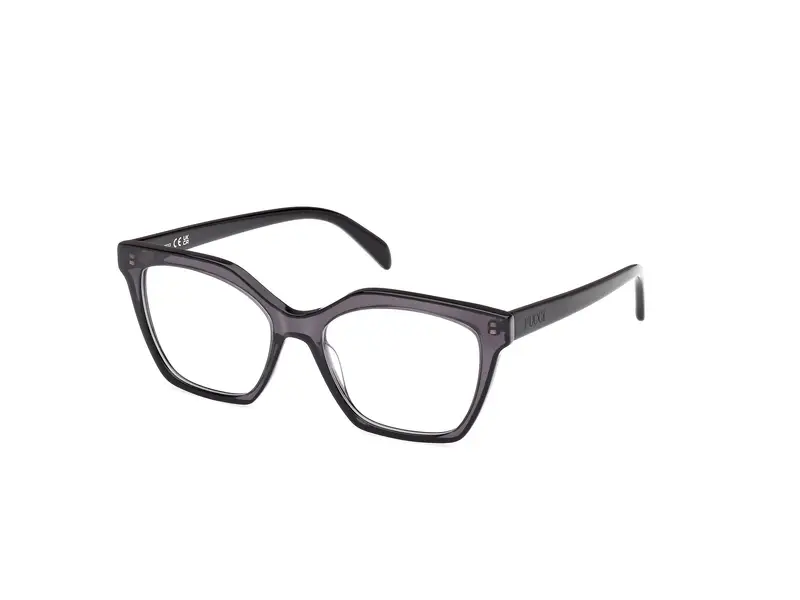 Emilio Pucci Donna EP5239 005 Montature da vista Acetato Nero  Geometrica Normale