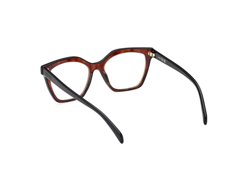Emilio Pucci Donna EP5239 056 Montature da vista Acetato Havana Geometrica Normale miniatura 3