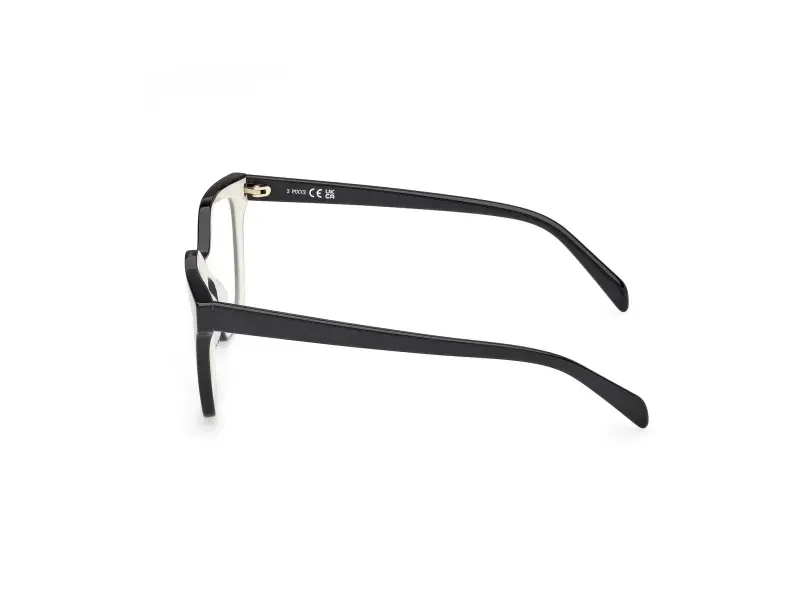 Donna EP5239 099 Montature da vista Acetato Nero Geometrica Normale miniatura 3