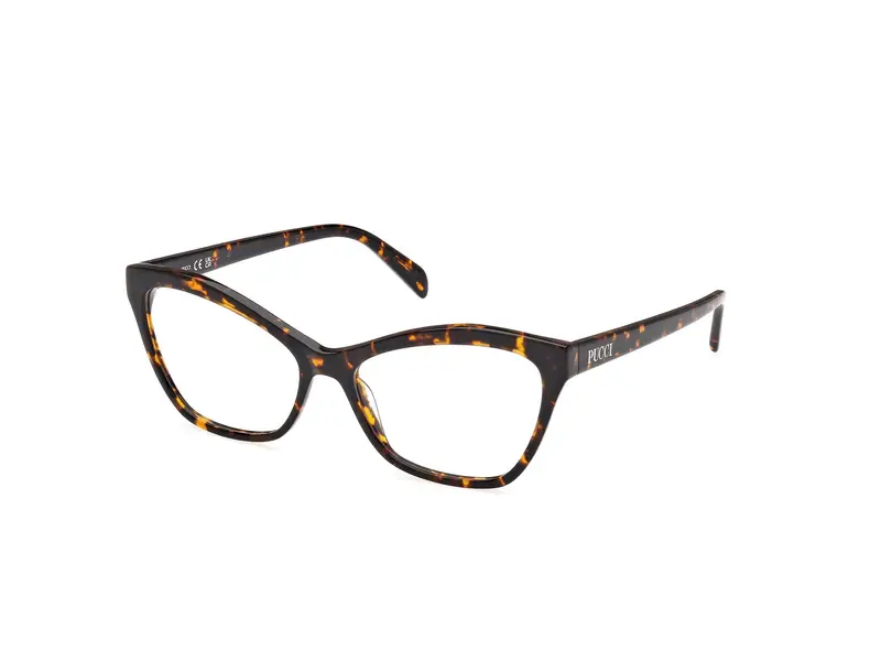 Emilio Pucci Donna EP5241 052 Montature da vista Acetato Havana  Cat Eye Normale