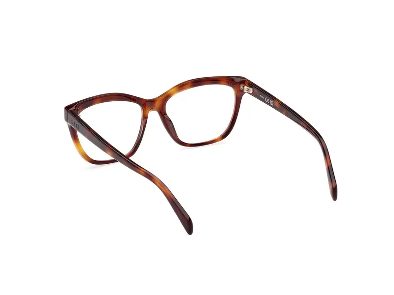 Emilio Pucci Donna EP5242 053 Montature da vista Acetato Havana Squadrata Normale miniatura 3