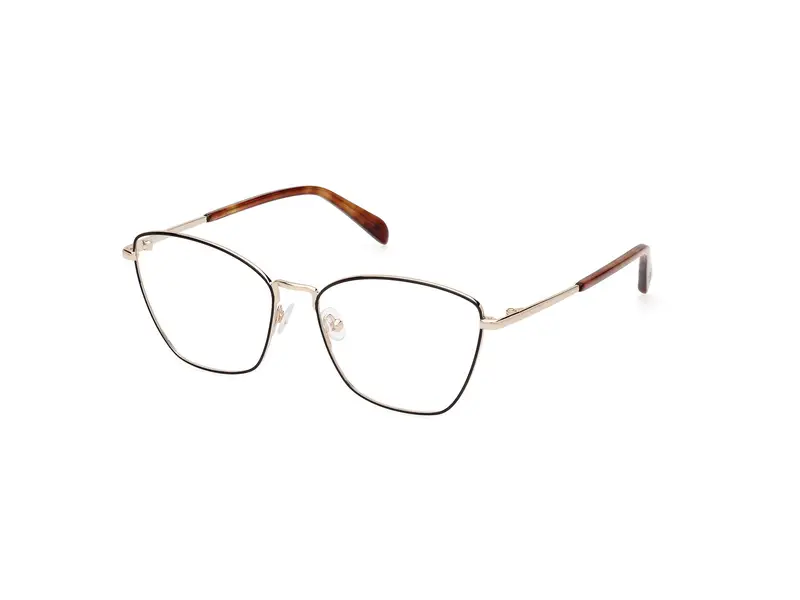 Emilio Pucci Donna EP5243 005 Montature da vista Metallo Nero  Squadrata Normale