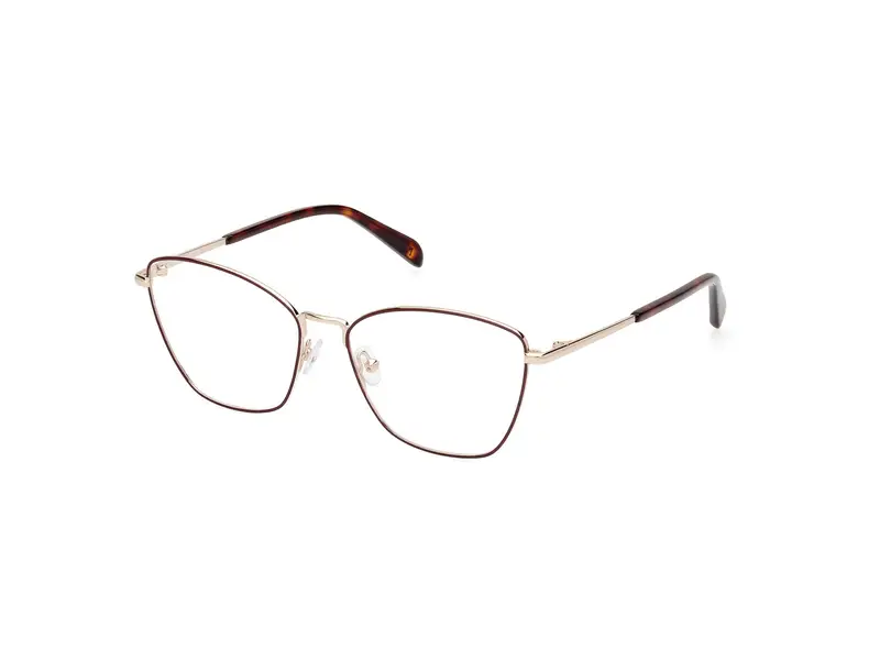 Emilio Pucci Donna EP5243 071 Montature da vista Metallo Bordeaux  Squadrata Normale