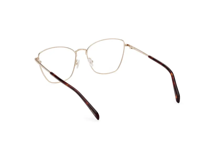 Emilio Pucci Donna EP5243 071 Montature da vista Metallo Bordeaux Squadrata Normale miniatura 3