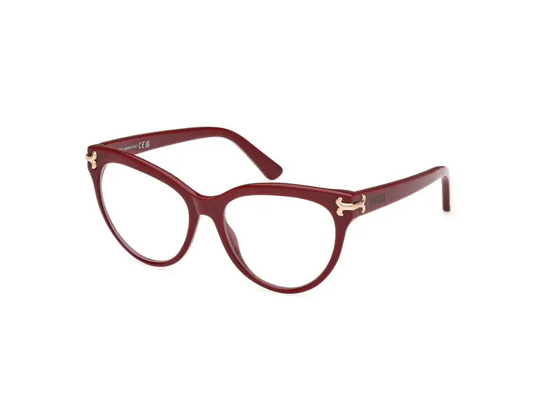 Emilio Pucci Donna EP5245 071 Montature da vista Acetato Bordeaux  Cat Eye Normale