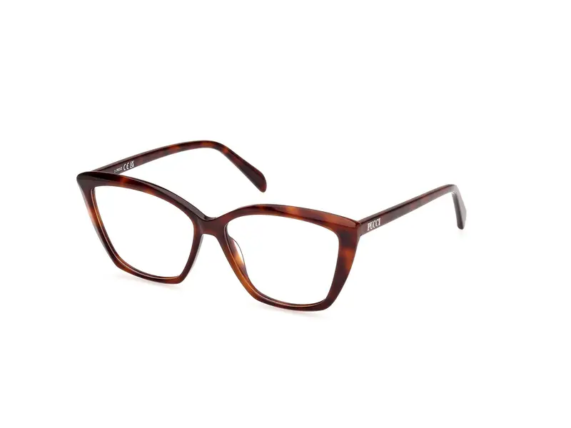 Emilio Pucci Donna EP5248 053 Montature da vista Acetato Havana  Squadrata Normale