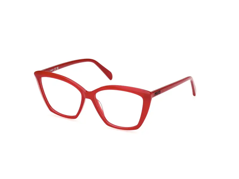 Emilio Pucci Donna EP5248 066 Montature da vista Acetato Rosso  Squadrata Normale