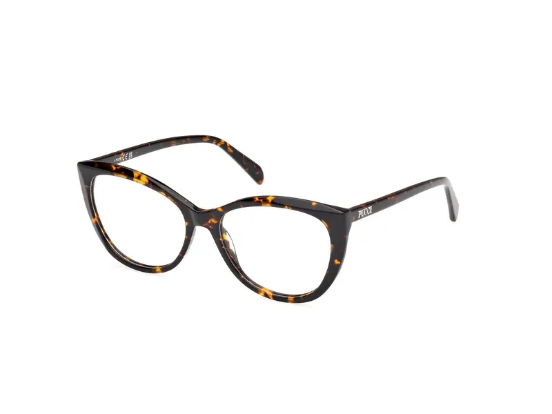 Emilio Pucci Donna EP5249 052 Montature da vista Acetato Havana  Cat Eye Normale