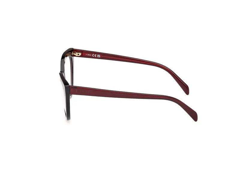 Emilio Pucci Donna EP5250 071 Montature da vista Acetato Bordeaux Cat Eye Normale miniatura 2