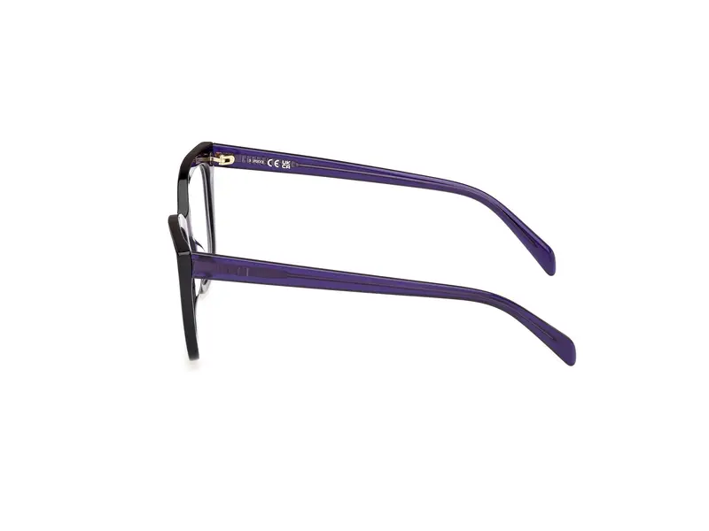 Emilio Pucci Donna EP5251 092 Montature da vista Acetato Blu Squadrata Normale miniatura 2