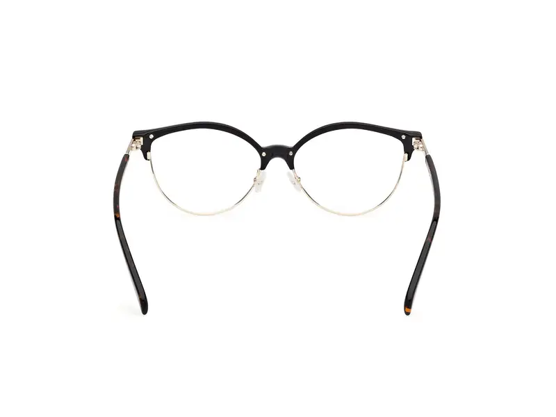 Emilio Pucci Donna EP5259 001 Montature da vista Acetato Nero Rotonda Normale miniatura 3