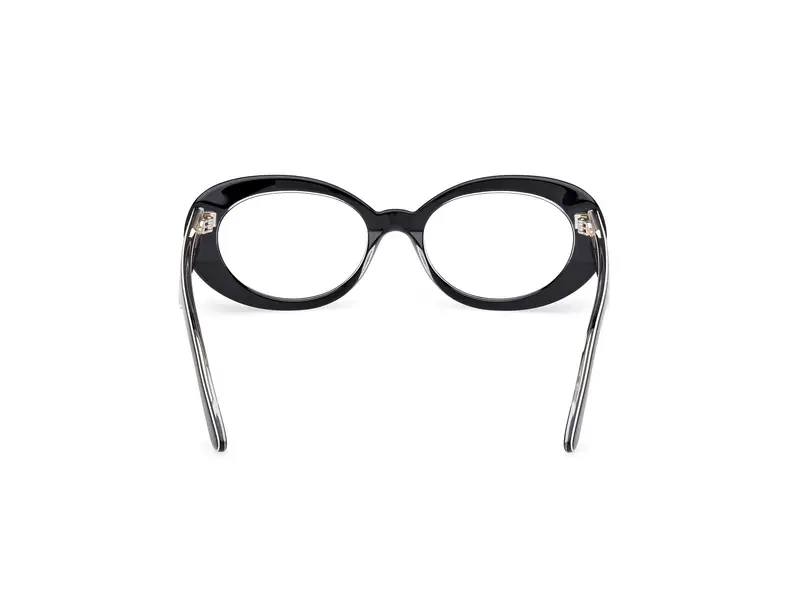 Emilio Pucci Donna EP5262 004 Montature da vista Acetato Nero Rotonda Normale miniatura 3