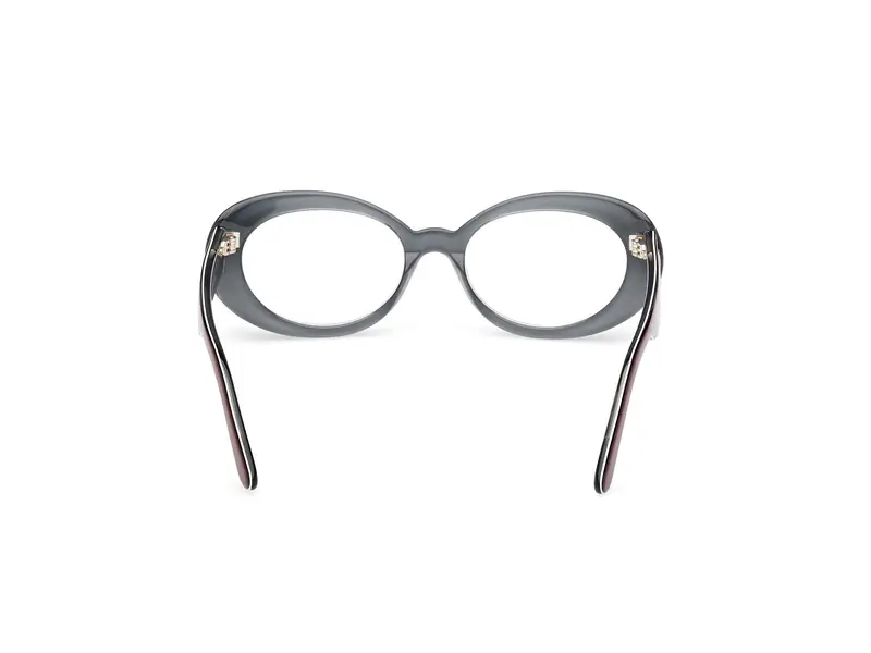 Emilio Pucci Donna EP5262 071 Montature da vista Acetato Bordeaux Rotonda Normale miniatura 3