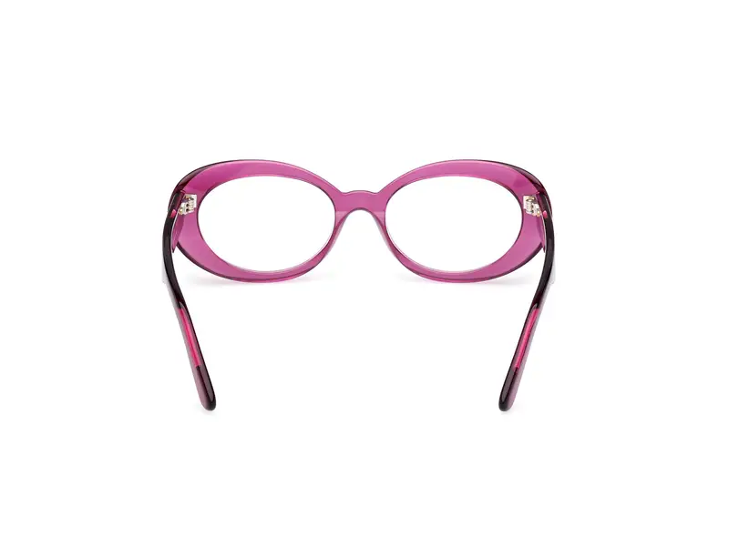 Emilio Pucci Donna EP5262 081 Montature da vista Acetato Viola Rotonda Normale miniatura 3