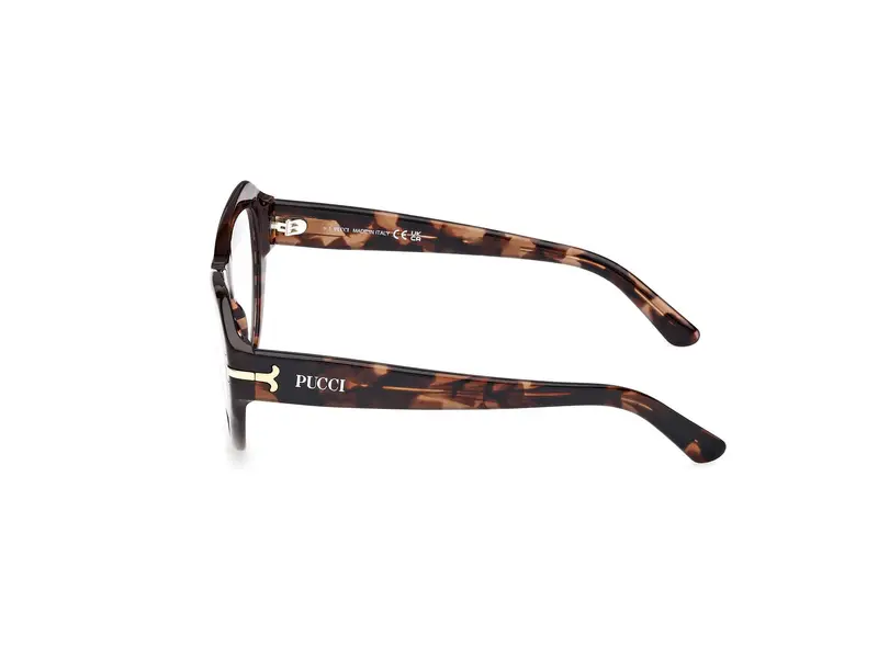Emilio Pucci Donna EP5263 056 Montature da vista Acetato Havana Cat Eye Normale miniatura 2