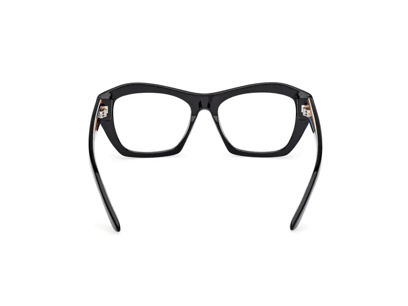 Emilio Pucci Donna EP5264 005 Montature da vista Acetato Nero Geometrica Normale miniatura 3