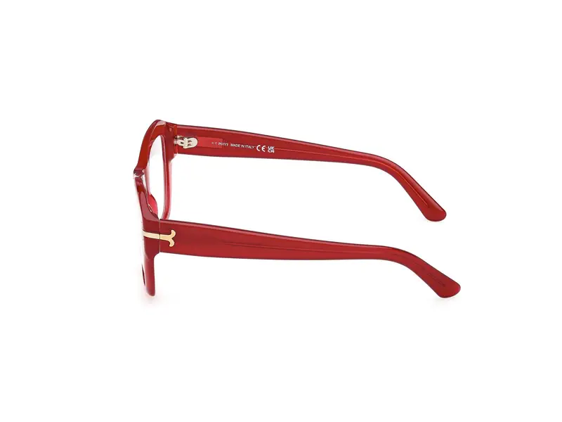 Emilio Pucci Donna EP5264 066 Montature da vista Acetato Rosso Geometrica Normale miniatura 2